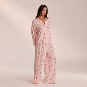 Modal Pajama Pants - Pink