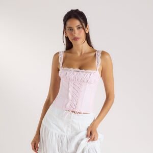 Corset Top - Pink