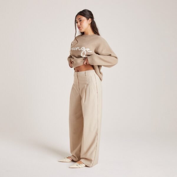 Tailored Trousers - Bread - Image 3